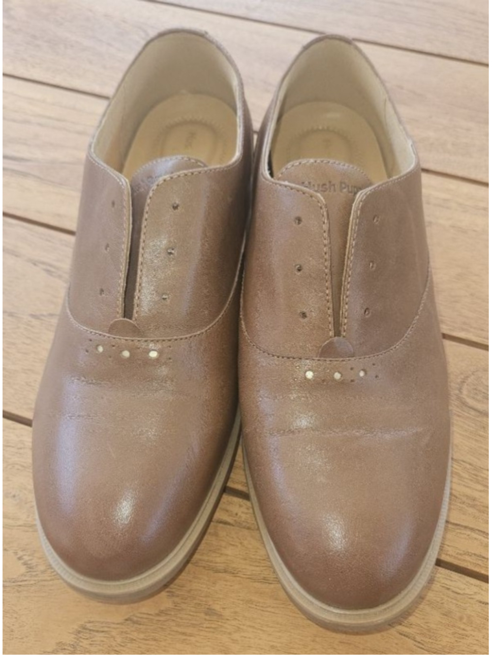 Hush Puppies Laceless Oxford Size 9.5W